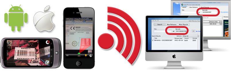 Clz Barry Barcode Scanning App For Ios And Android - Barcode Scanner For Mac (805x250), Png Download