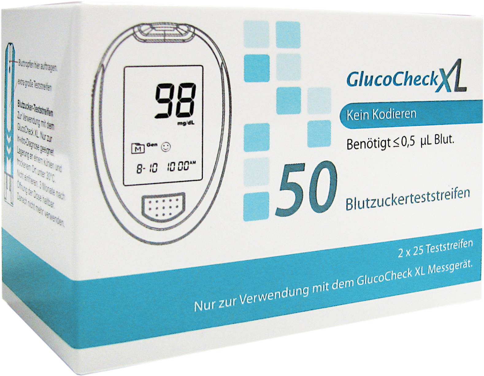 Gluco-check Strips For Glucose Meter - Gluco Check (1840x1524), Png Download