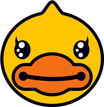 Large Duck Head - Duck Head (600x720), Png Download