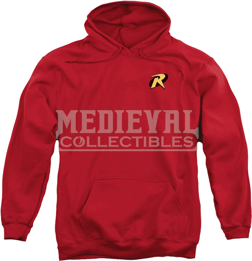 Classic Robin Logo Hoodie - Ed Edd N Eddy Hoodie (850x850), Png Download