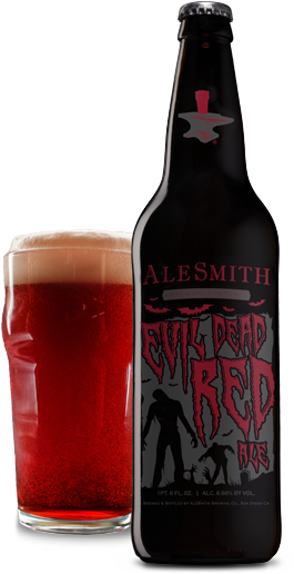 Evil Dead Red - Alesmith Evil Dead Red (400x520), Png Download