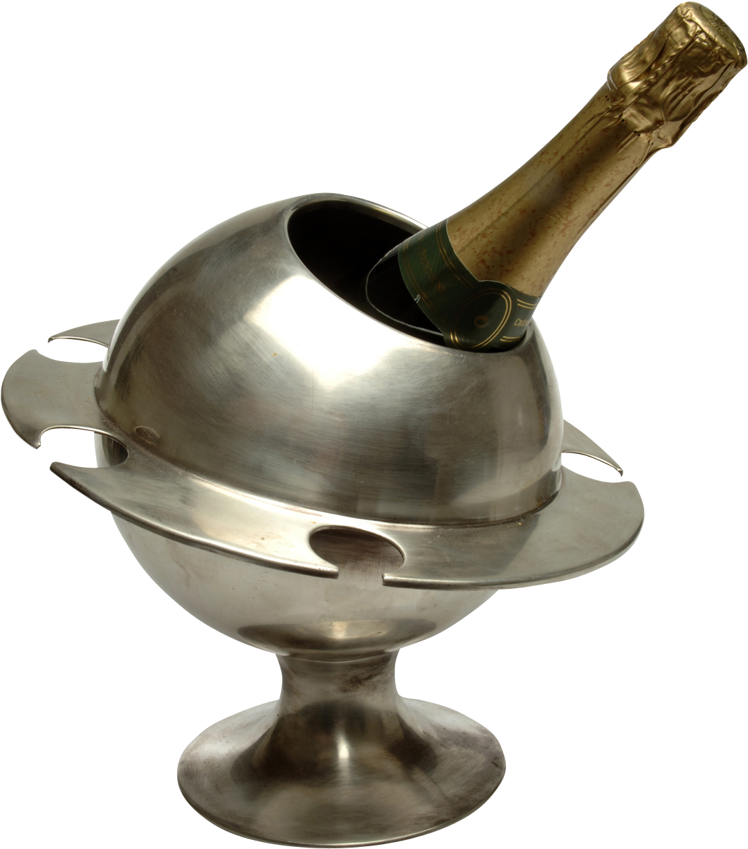 Rare 'saturn Ring' Champagne Ice Bucket Found At Www - Ice (1226x1226), Png Download