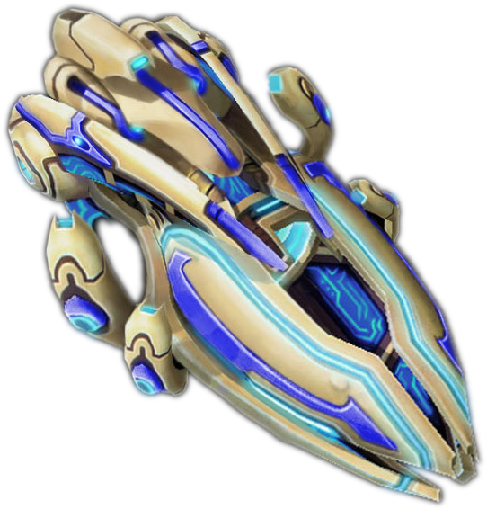 Carrier - Starcraft 2 Carrier Png (555x580), Png Download