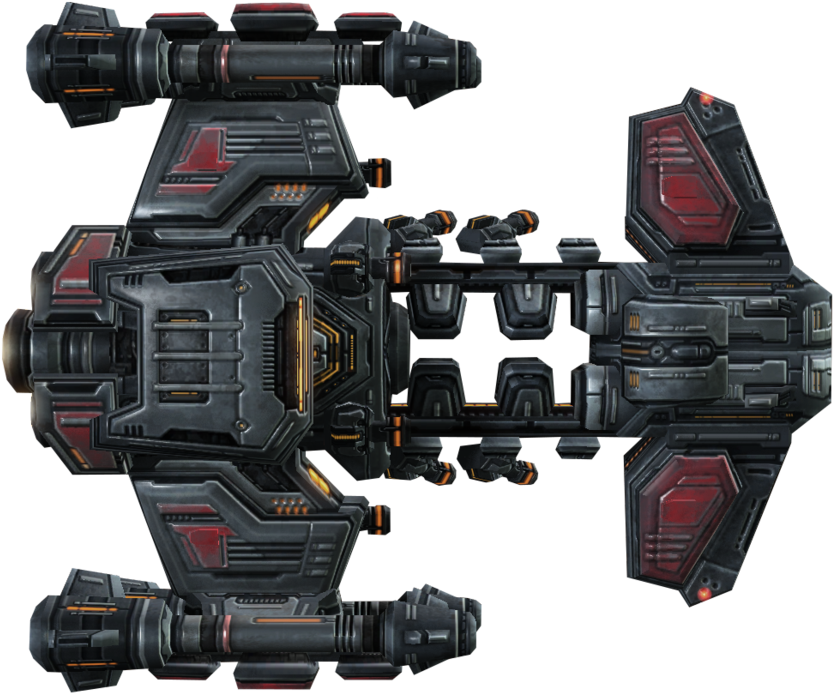 Starcraft Terran Battlecruiser By Voidwar Starcraft - Star Craft Battle Cruiser (1060x753), Png Download
