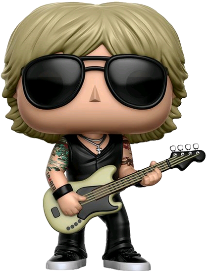 Guns 'n' Roses - Duff Mckagan Funko Pop (600x600), Png Download