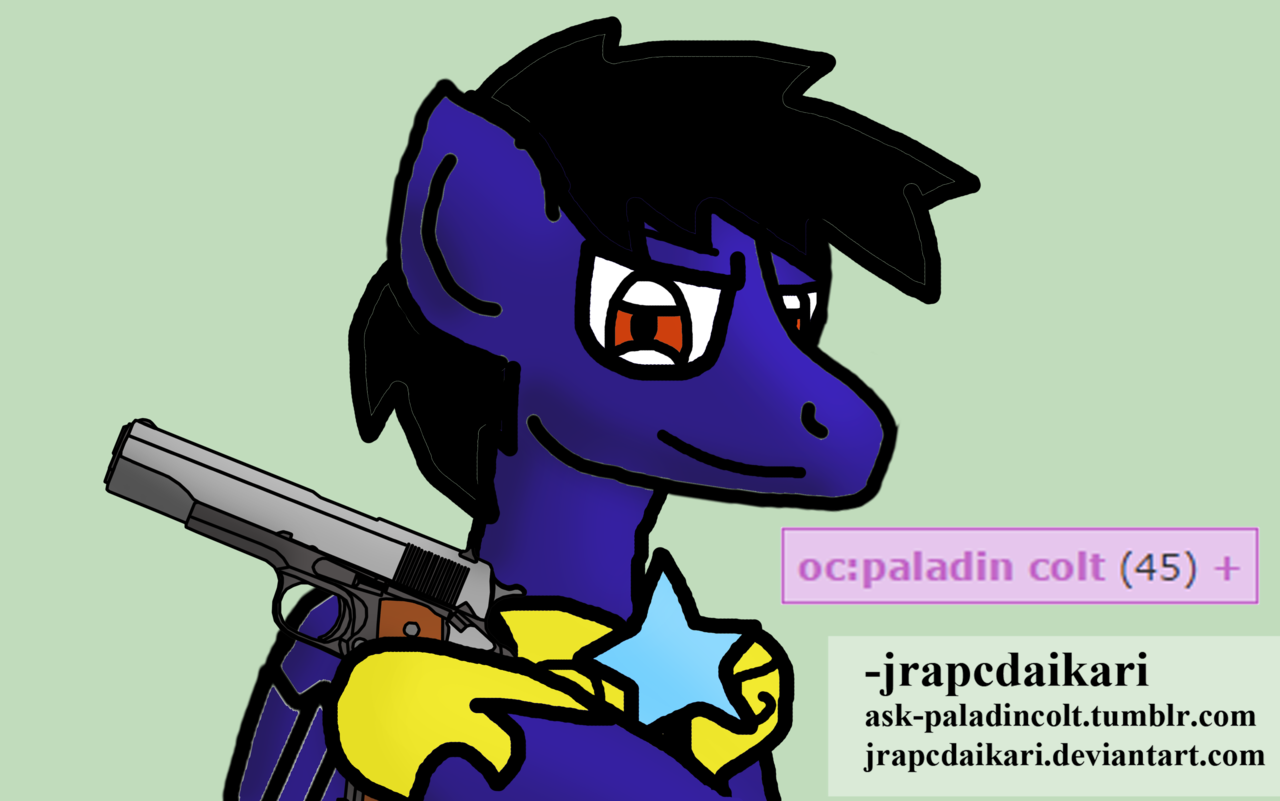 Jrapcdaikari, Colt 45, Colt - Cartoon (1280x801), Png Download