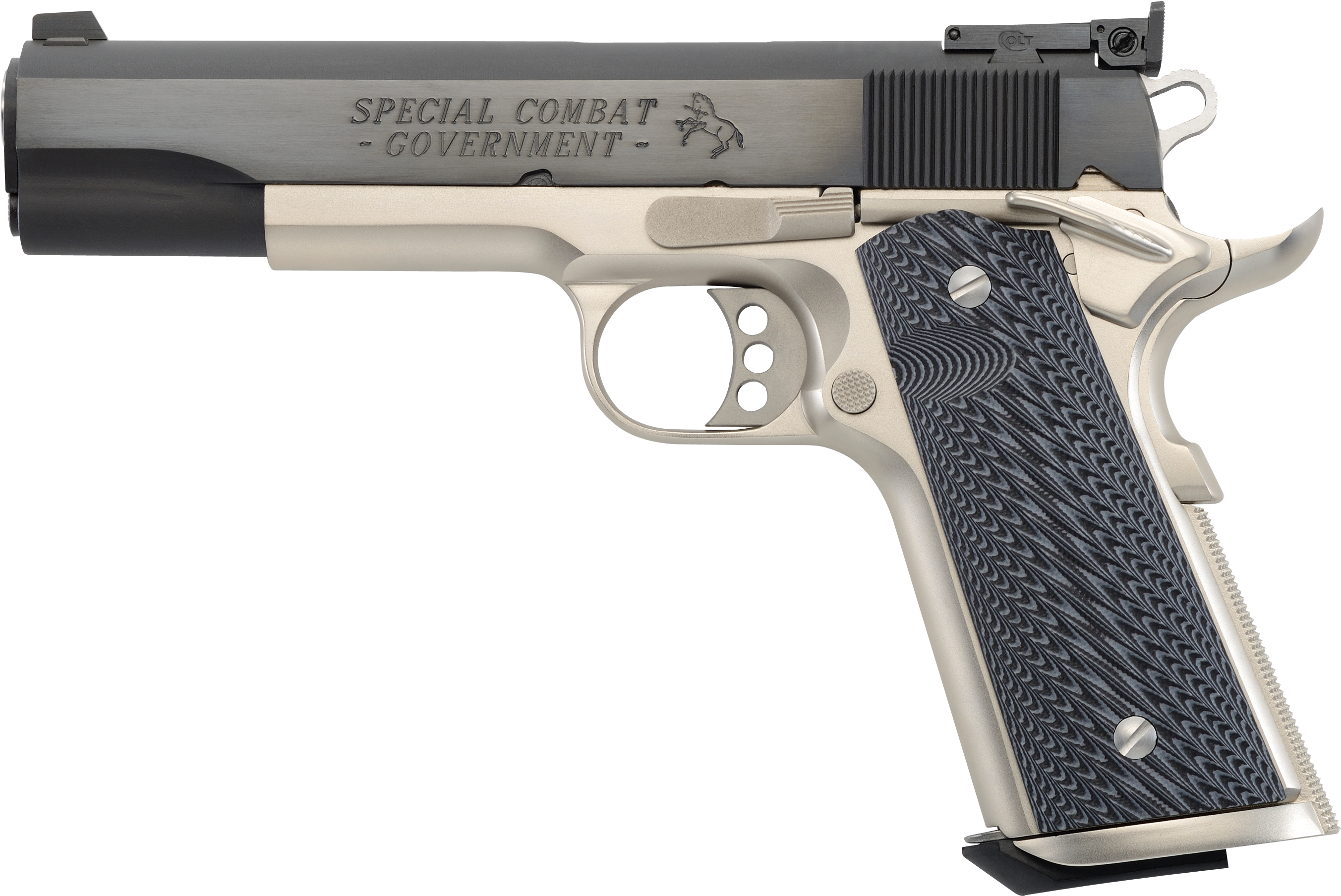 Colt Mfg O2580cm 1911 Special Combat Government Single - Colt Special Combat Government (2812x1904), Png Download