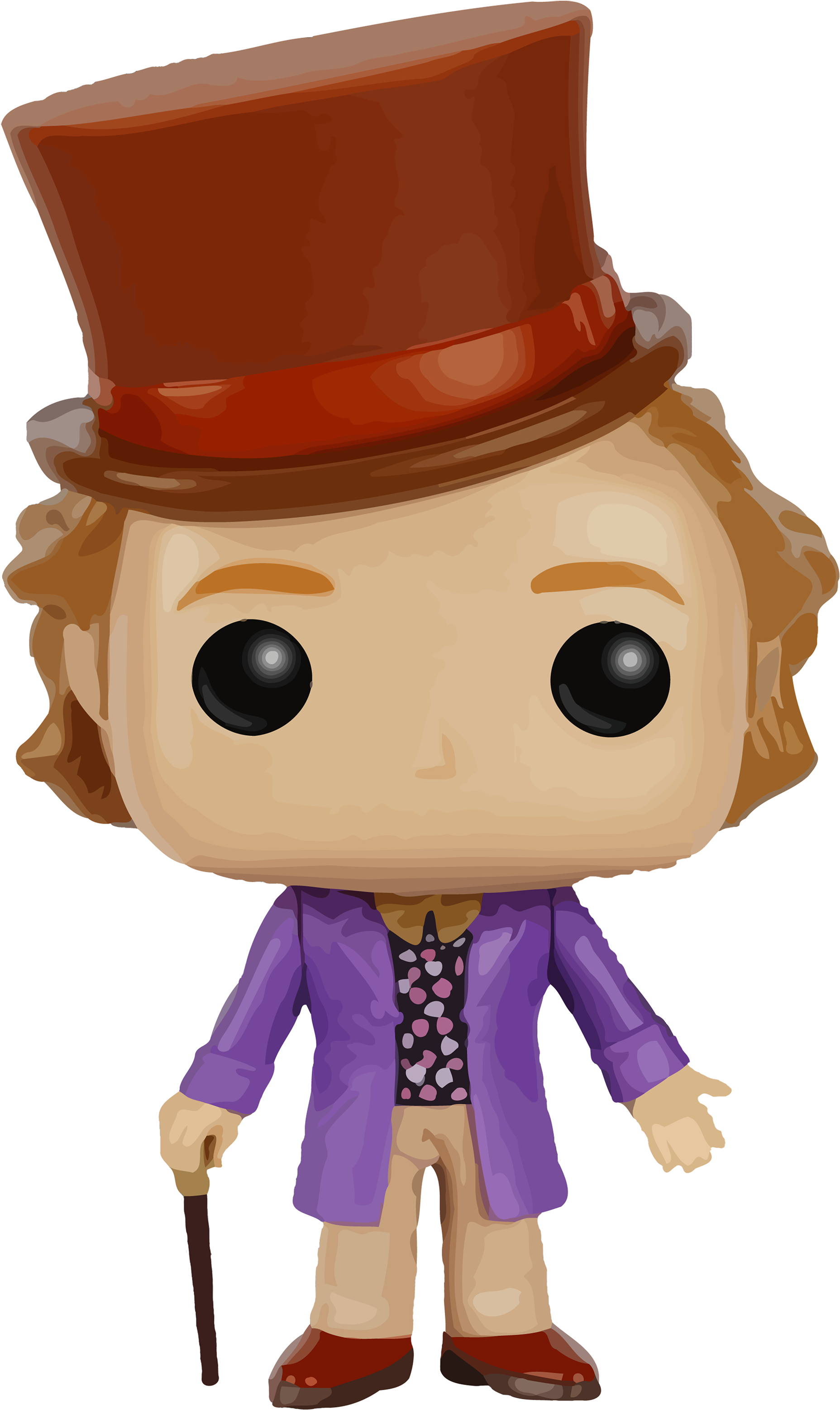 Home / Tshirts / Funko / Movies / Funko Pop Vinyl Willy - Pop Figures Willy Wonka (2800x3200), Png Download