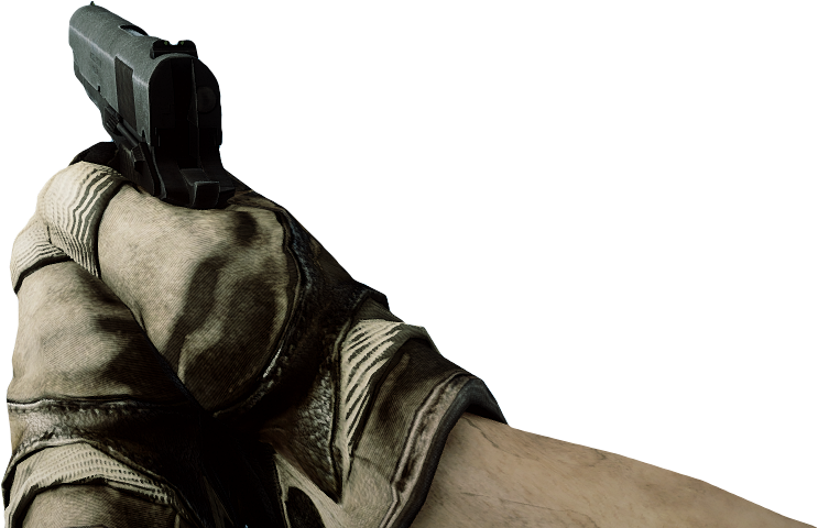 Image Bf3 M1911 Rest Custom Png Battlefield Wiki Fandom - Firearm (758x479), Png Download
