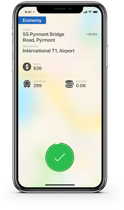 Driver 2x 2x - Apple Maps On Iphone X (500x833), Png Download
