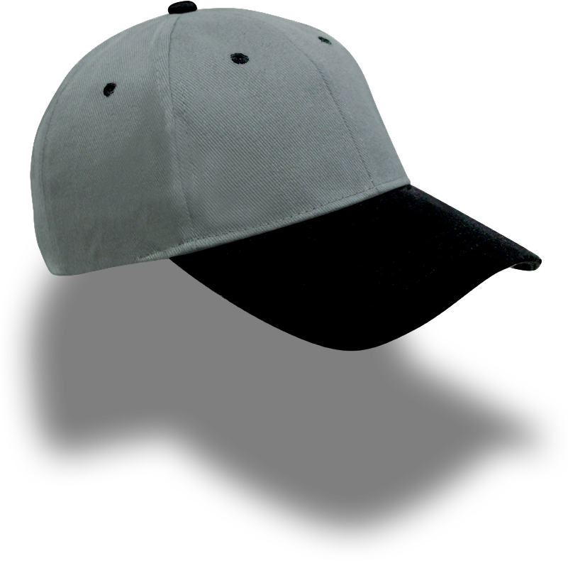 Classic 2 Tone Display Grey Black Shadow - Baseball Cap (800x800), Png Download