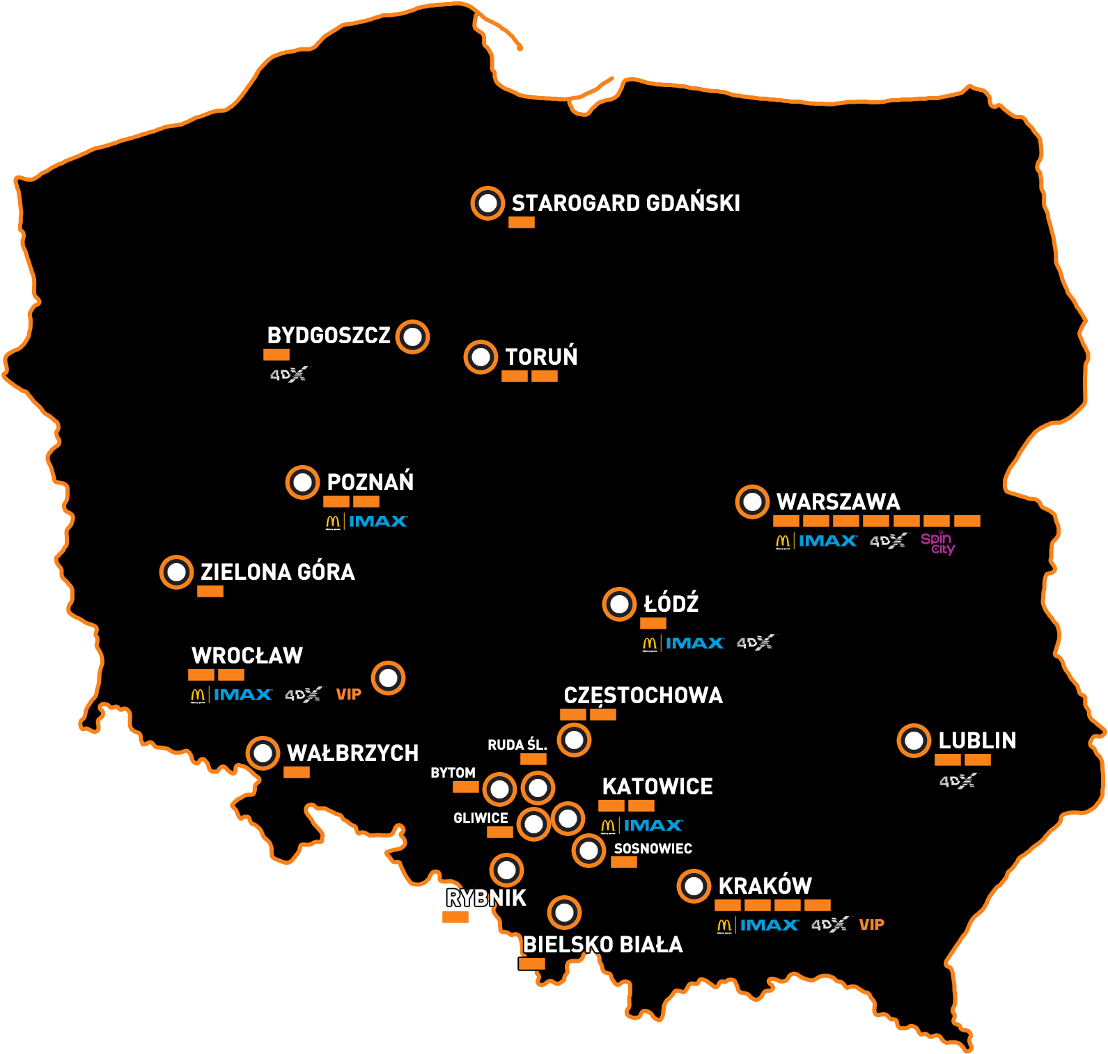 In Poland, Cinema City Operates 34 Cinems Located In - London Boroughs Vector Map (1800x1700), Png Download
