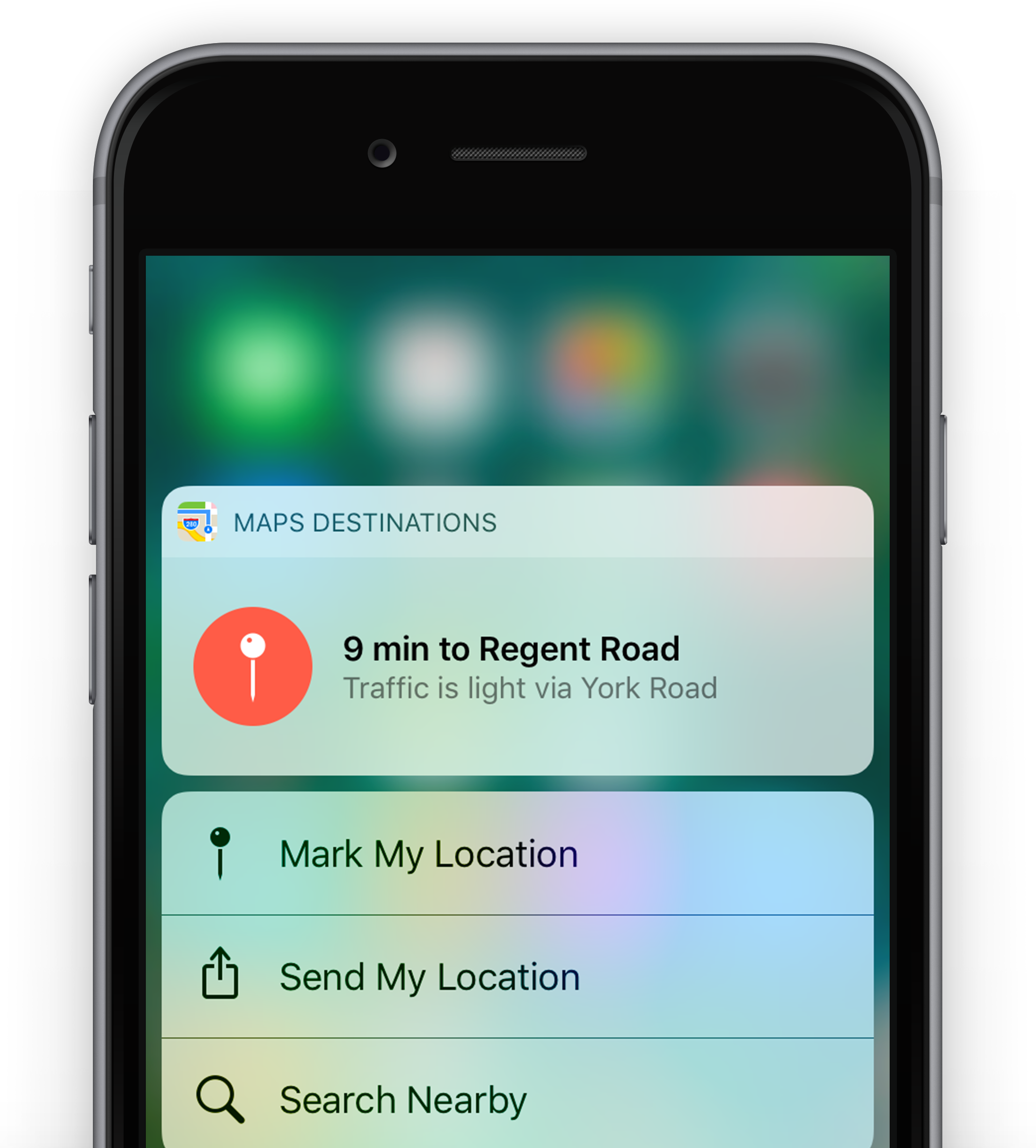 These Include Quick Access To Popular Actions Like - Iphone (2018x2236), Png Download