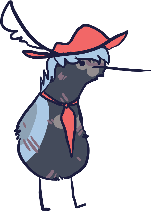 Pimp Thrack Kiwi - Illustration (610x835), Png Download