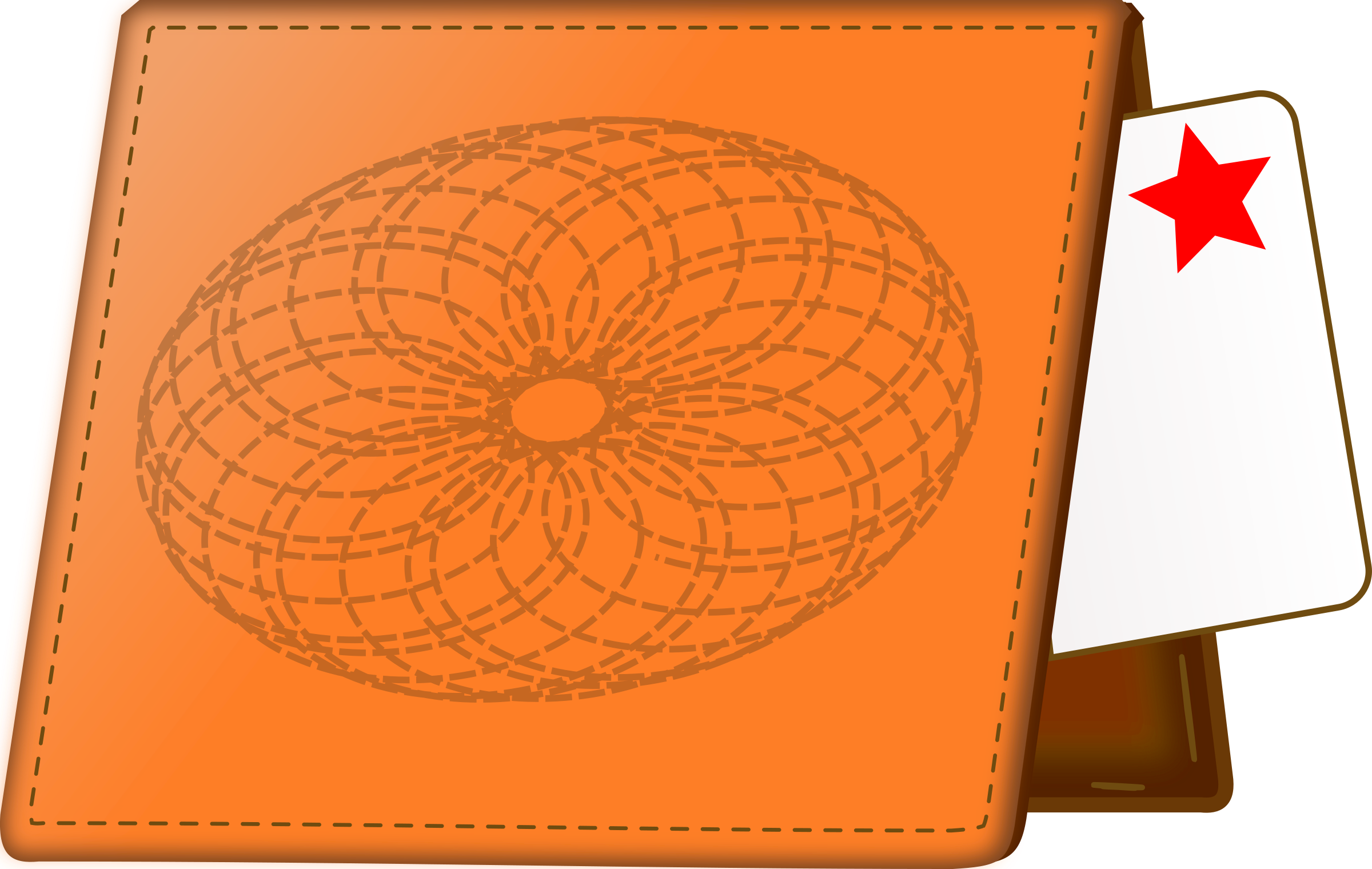 This Free Icons Png Design Of Leather Wallet (2400x1520), Png Download