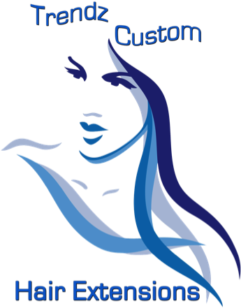 Trendz Custom Hair Extensions - Face (548x585), Png Download