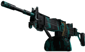 Negev Terrain - Cs Go Negev Army Sheen (360x360), Png Download