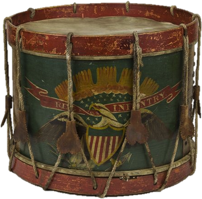 Union Drum - Infantry (705x696), Png Download