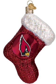 Arizona Cardinals Stocking Ornament (387x387), Png Download
