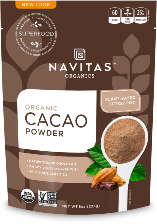 Navitas Organics Cacao Powder (560x560), Png Download