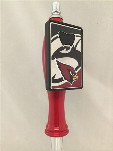 Arizona Cardinals Beer Tap Handle - Beer Tap (500x500), Png Download