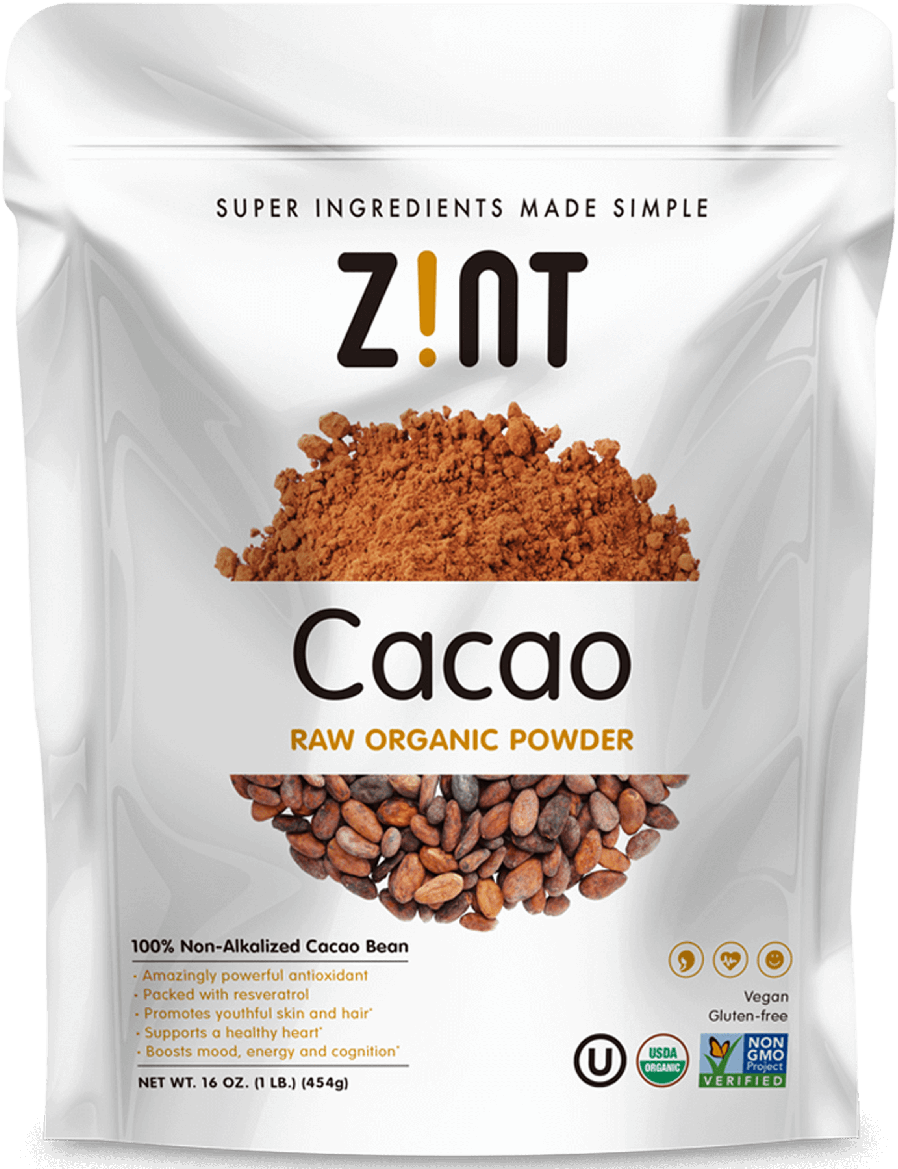 In Stock - Wilderness Poets Raw Cacao Powder - 8 Oz Pouch (1200x1200), Png Download