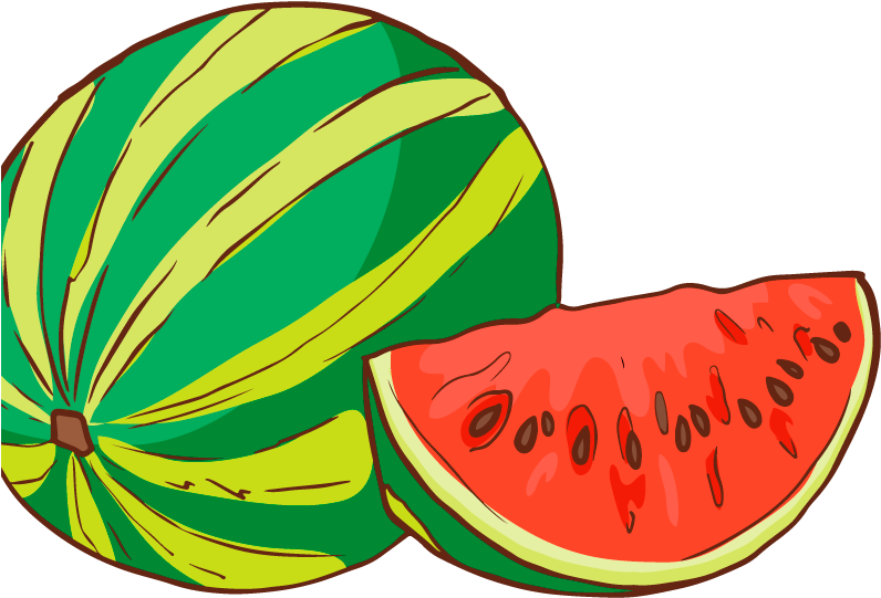 Big Food Vector Set Food Cartoon Illustration Vector - Food (800x600), Png Download