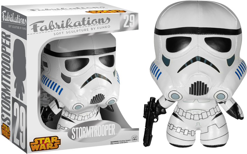 Stormtrooper Fab Plush (869x562), Png Download