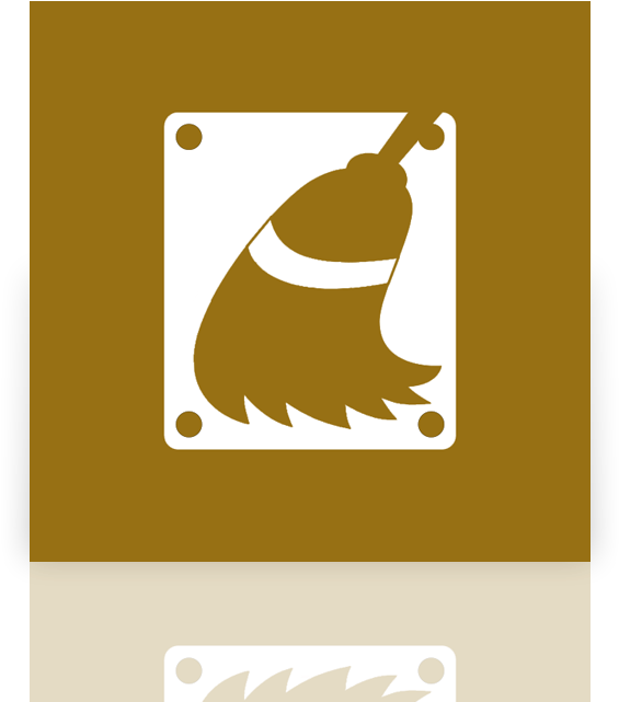 Cleanup, Mirror, Disk Icon - Icon (640x640), Png Download