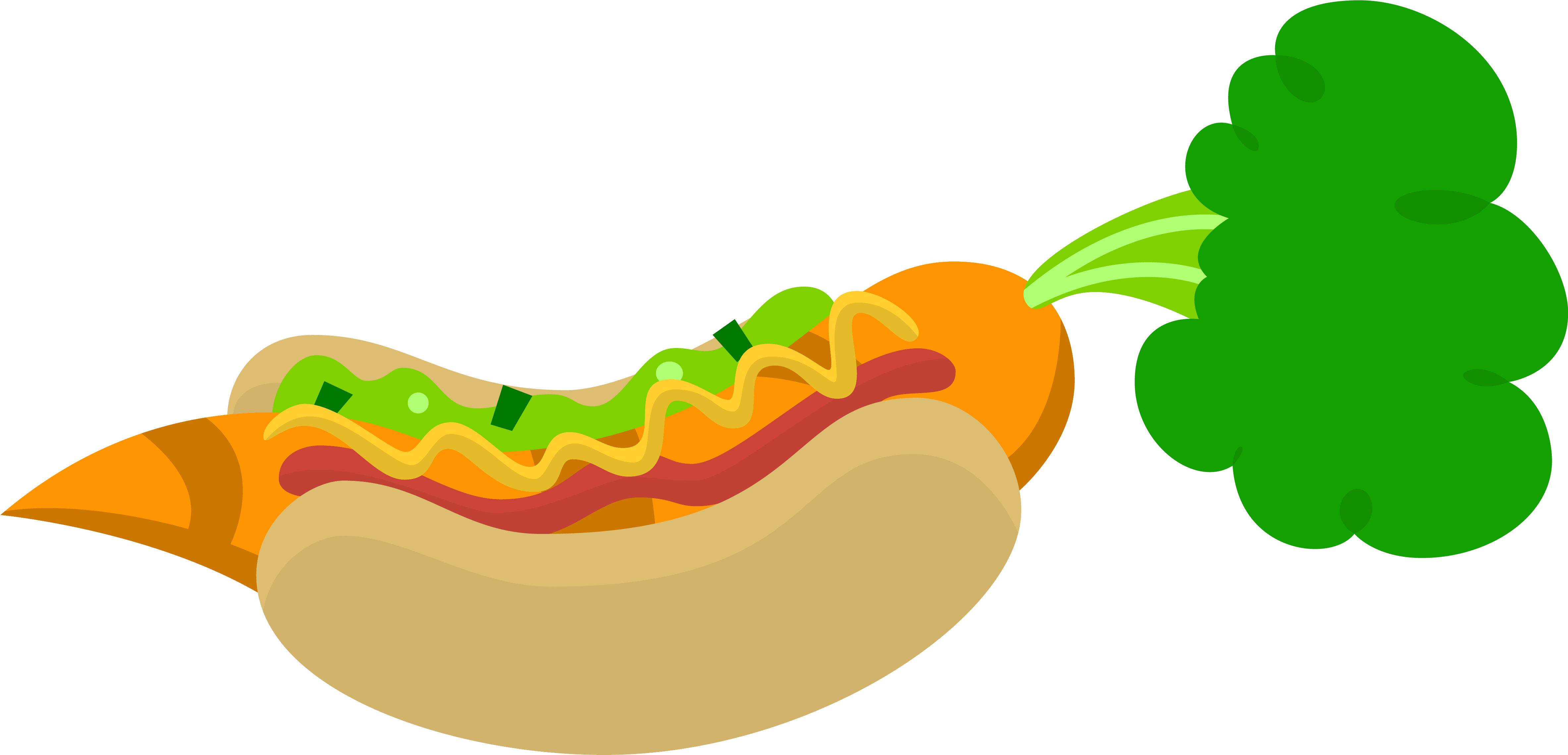 Glitchking123, Carrot, Carrot Dog, Food, No Pony, Rarity - Marzipan Mascarpone Meringue Madness Mlp (4741x2331), Png Download