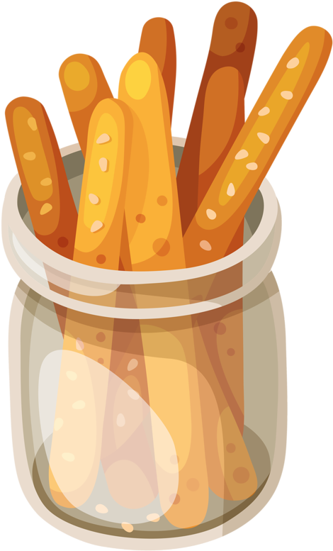 Фотки Food Clips, Food Illustrations, Illustration - Bread Stick Clipart Png (596x800), Png Download