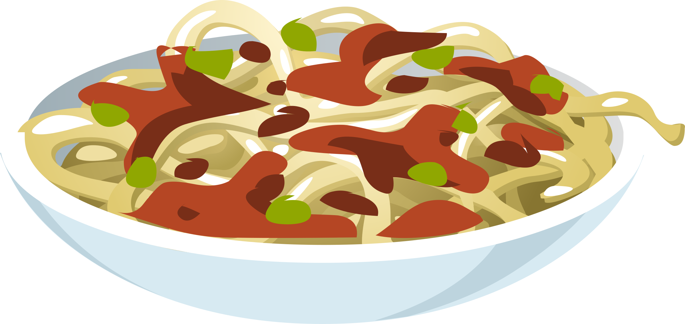 Food Vector Art - Easy To Make One Dish Meals [book] (2400x1137), Png Download