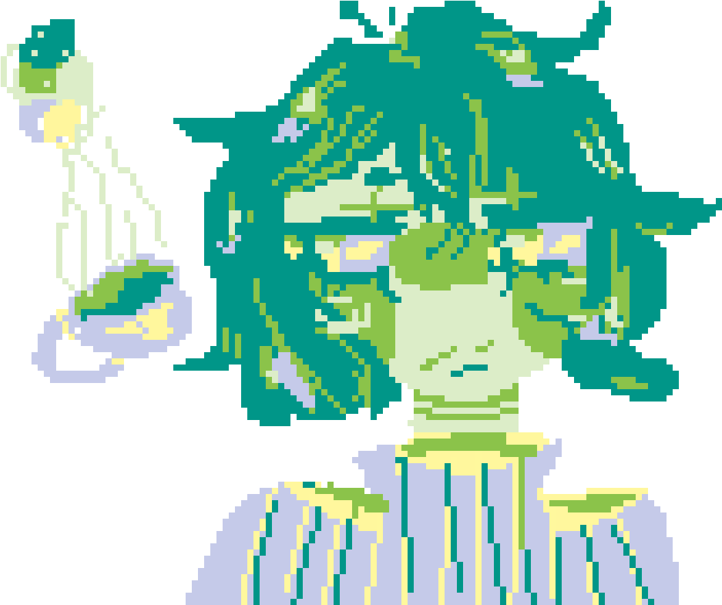 Green Alien Coffee Thing (1125x900), Png Download