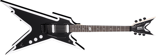 Dean Dimebag Razorback Db Electric Guitar With Floyd - Dean Razorback (620x222), Png Download