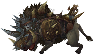 Armored Razorback - Wow Pvp Mounts Png (359x359), Png Download