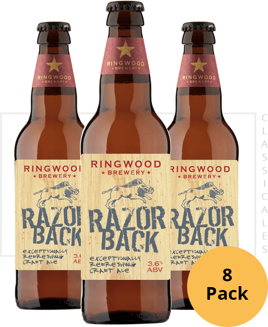 Ringwood Razorback - Ringwood Brewery (550x672), Png Download