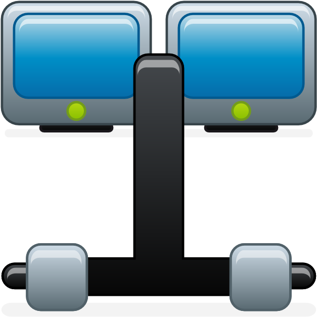 Symetric Network - Intranet Icon (640x640), Png Download