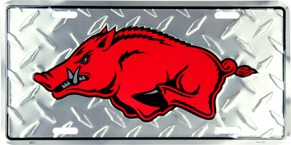 Arkansas Razorbacks Diamond - Arkansas Razorbacks (600x300), Png Download