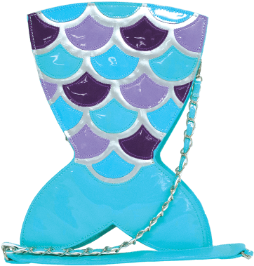 Picture Of Mermaid Crossbody Bag - Bag (415x415), Png Download