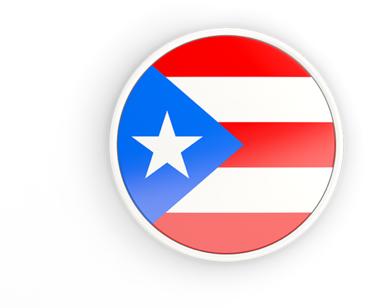 Download Flag Icon Of Puerto Rico At Png Format - Puerto Rico Flag Circle Png (640x480), Png Download