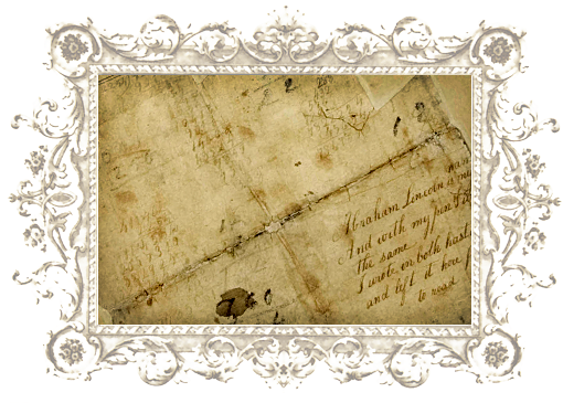 Lincoln's Sum Book Page - Envelope (519x364), Png Download