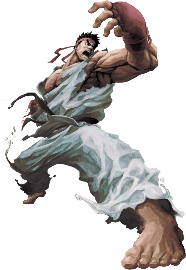 Street Fighter And Tekken Series At The Tokyo Game - Street Fighter X Ryu (707x1024), Png Download