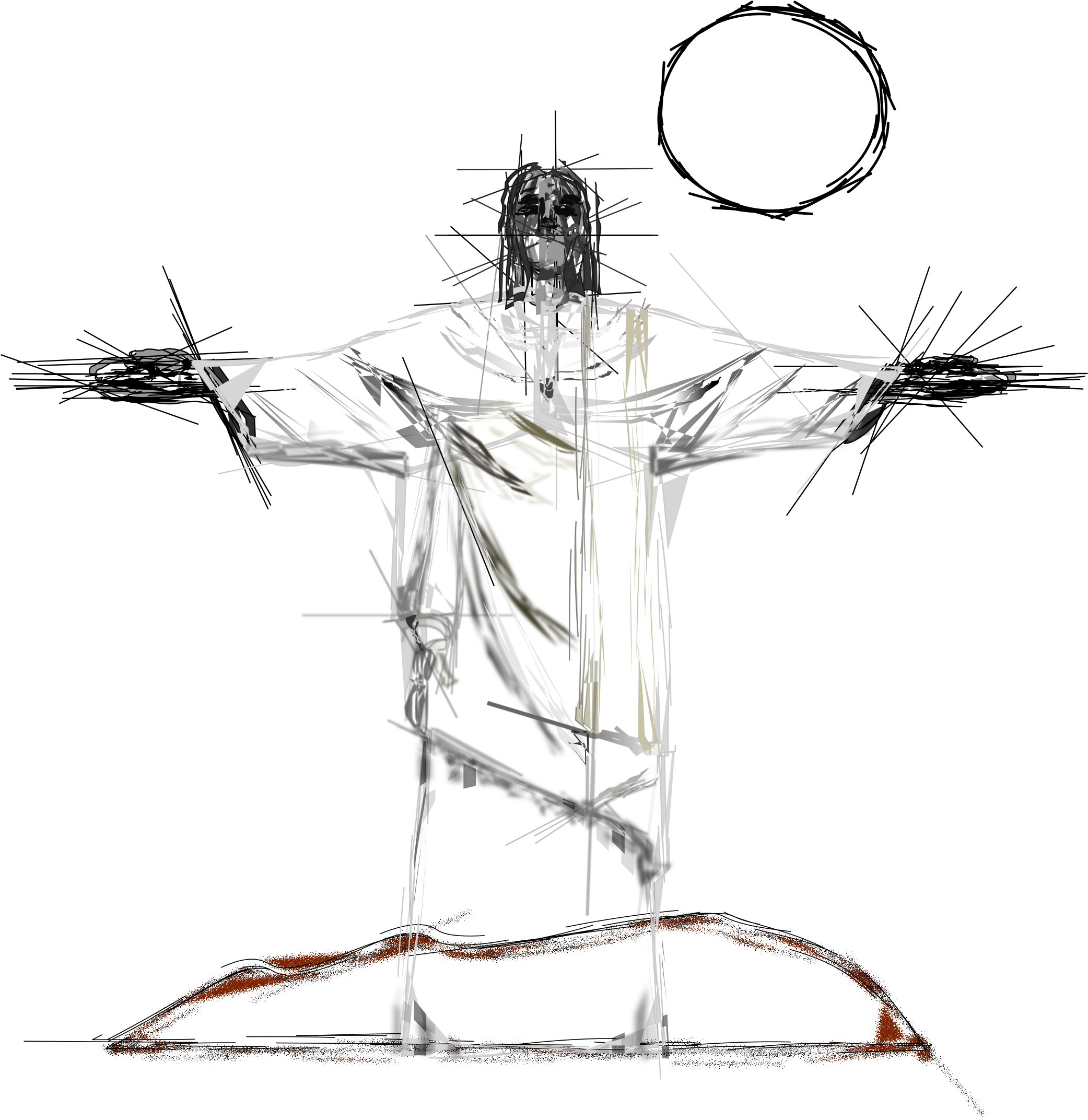 This Free Icons Png Design Of Cristo (2560x2400), Png Download