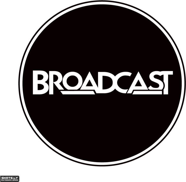 Broadcast Wheels - Skateboard (800x800), Png Download