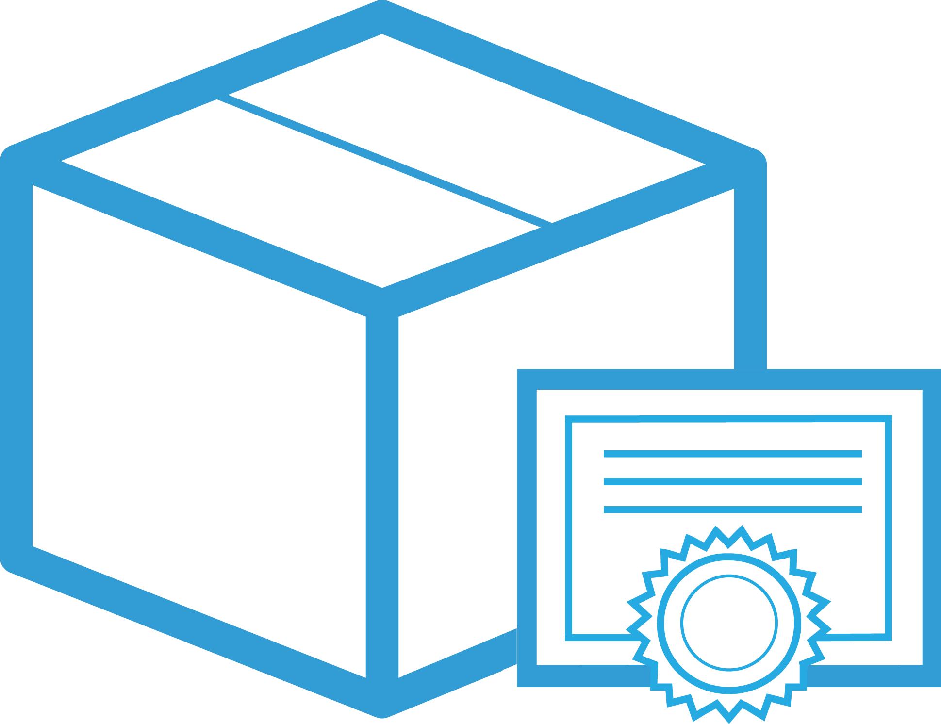Product Test Trust Icon Png - Box Icon Vector (1939x1492), Png Download