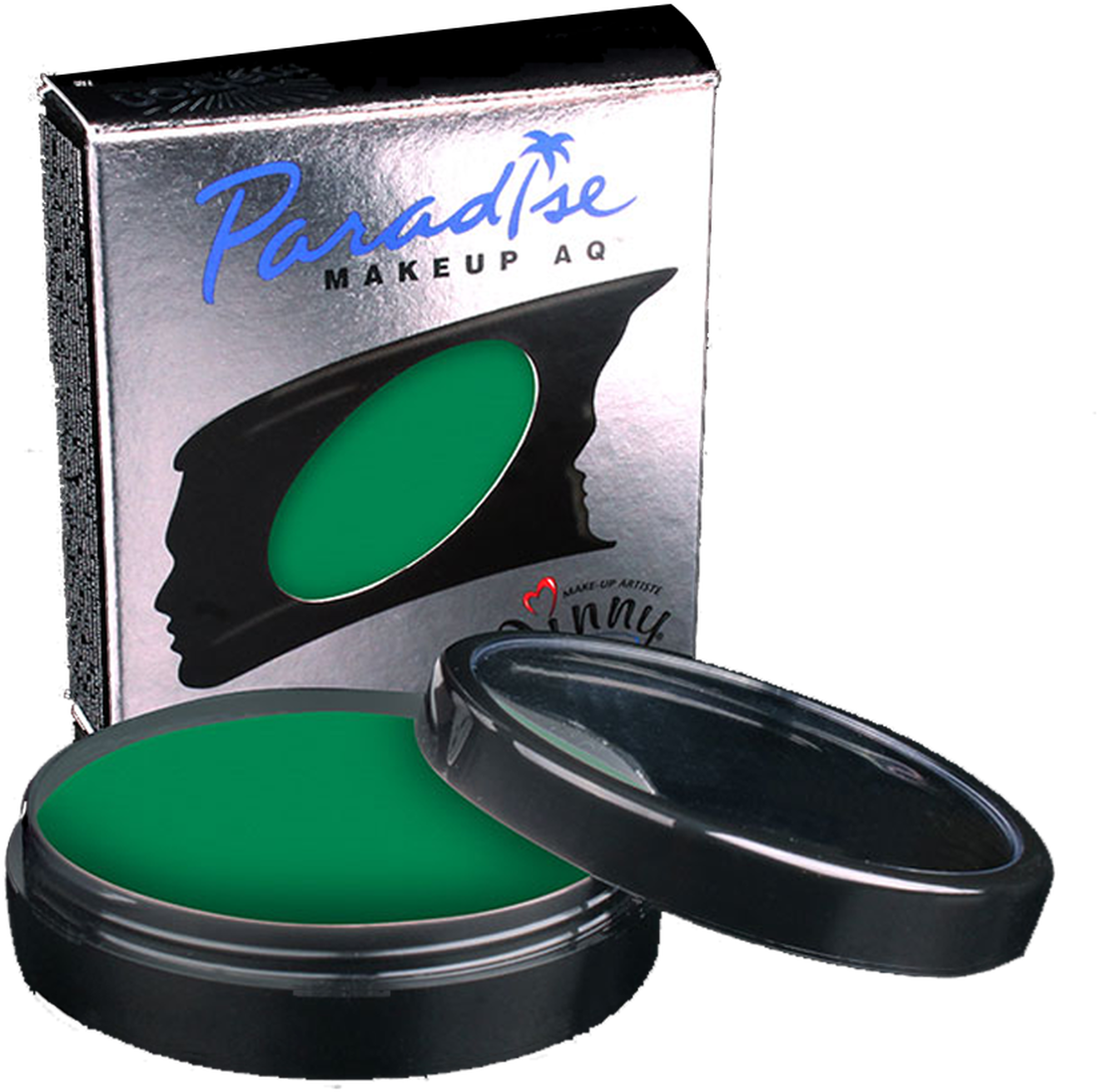 Mehron Paradise Makeup, Amazon Green, Tropical Series - Diamond Fx Diamond Essential Colors Face Paint (45 (1600x1600), Png Download