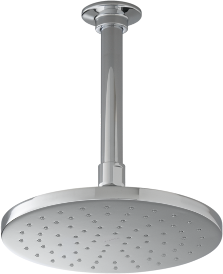 Raincan 200mm Round Shower Head - Kohler Katalyst Contemporary Round Rainhead (550x550), Png Download