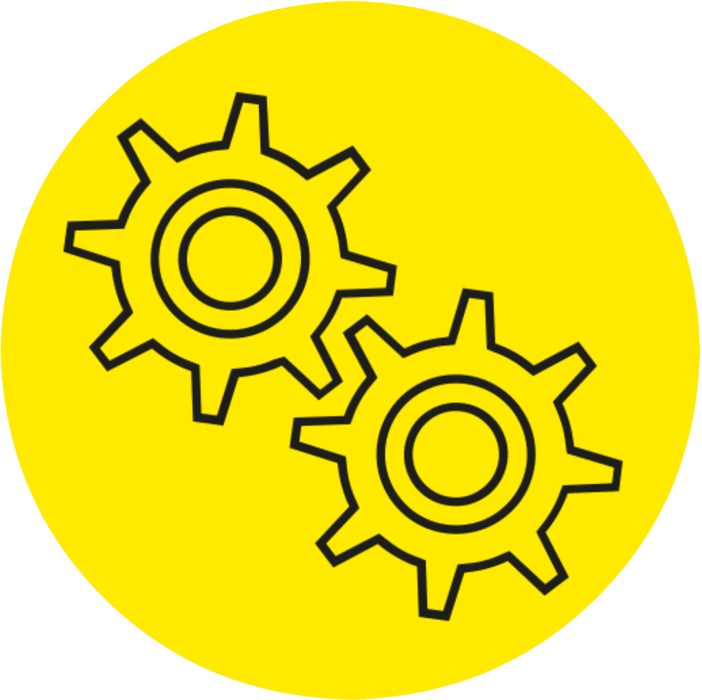 Icono Engranaje Compressor - Circle (1600x1200), Png Download