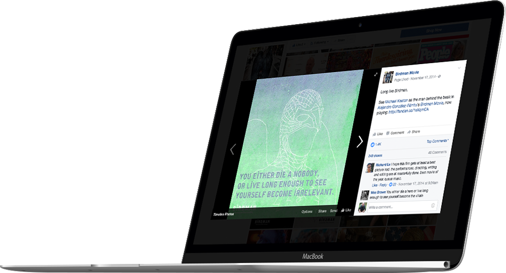 Birdman Feature - Birdman (1000x541), Png Download