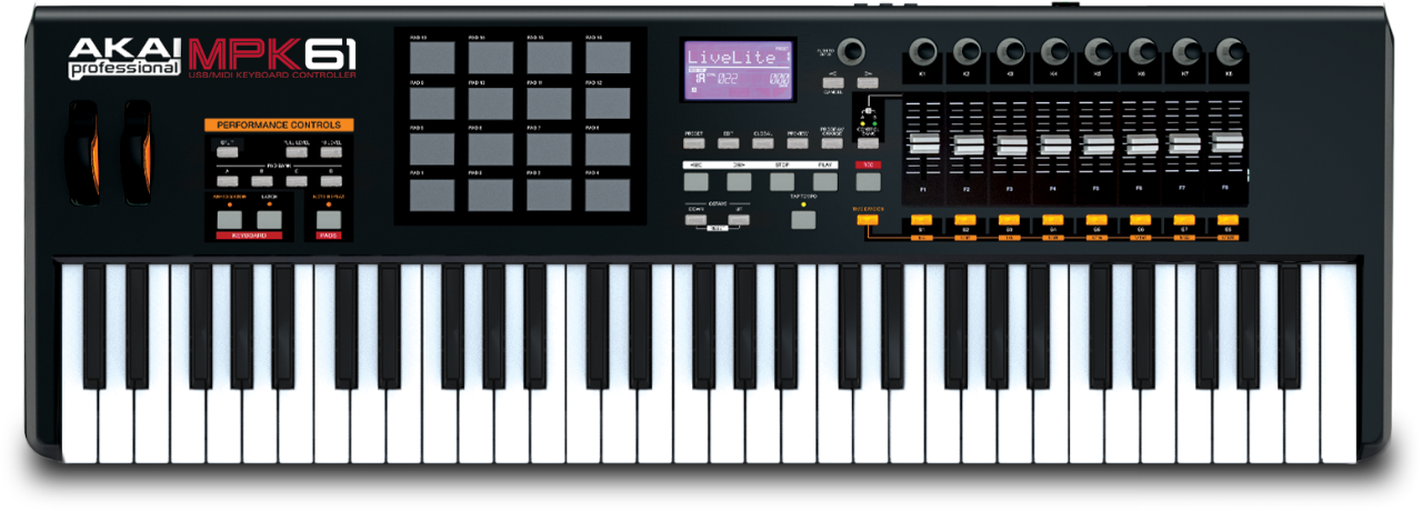 Akai Mpk And Mpd Series - Midi Keyboard Price In India (1280x460), Png Download